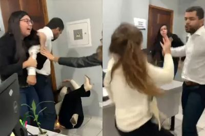 notícia: Procuradora é agredida por colega de trabalho em Registro, interior de SP